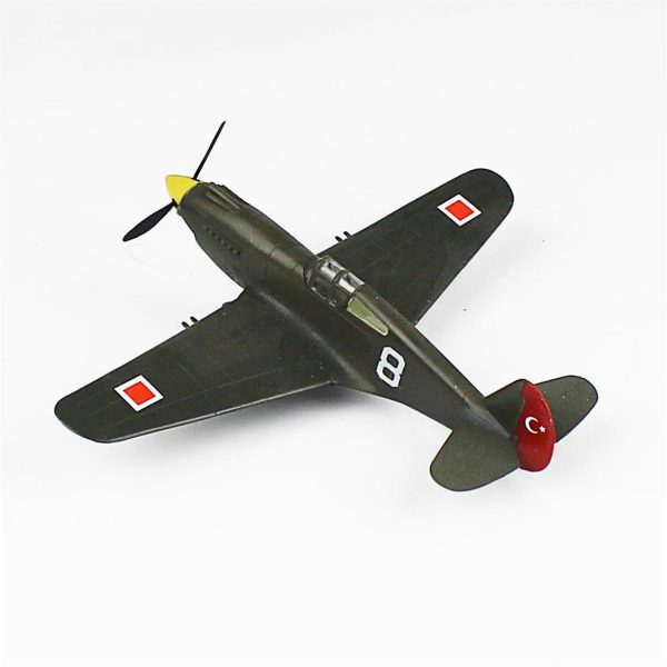 1/72 P-40C Warhawk Hazır Uçak Maketi - Görsel 3