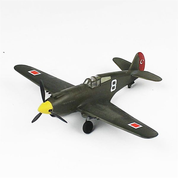 1/72 P-40C Warhawk Hazır Uçak Maketi - Görsel 2