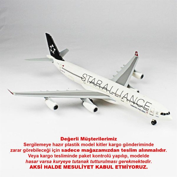 1/144 A-340 Hazır Uçak Maketi