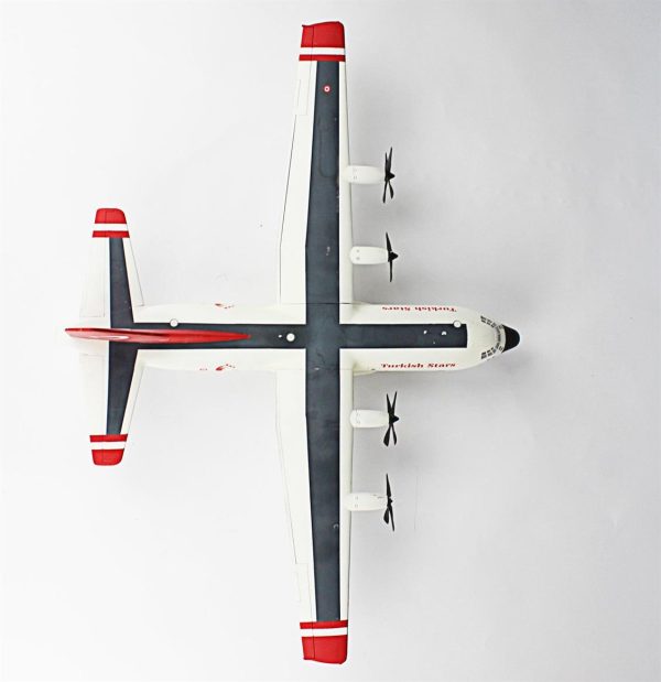 1/144 C-130 E Hercules Hazır Uçak Maketi - Görsel 7