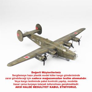1/72 B-24D Liberator Hazır Uçak Maketi