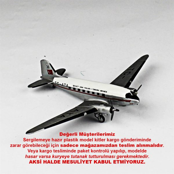 1/144 DC-3 Hazır Uçak Maketi