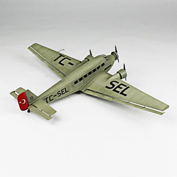 1/72 JU-52 Hazır Uçak Maketi - Görsel 3