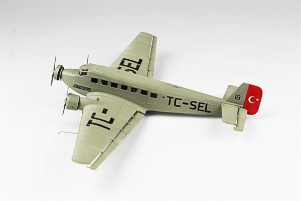 1/72 JU-52 Hazır Uçak Maketi - Görsel 5