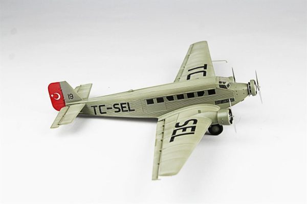 1/72 JU-52 Hazır Uçak Maketi - Görsel 4