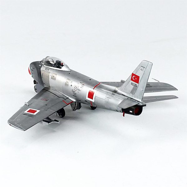 1/48 F-86E Sabre (Eskişehir Filo) Hazır Savaş Uçağı Modeli - Görsel 3
