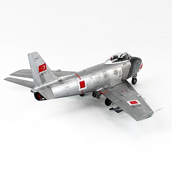 1/48 F-86E Sabre (Eskişehir Filo) Hazır Savaş Uçağı Modeli - Görsel 4