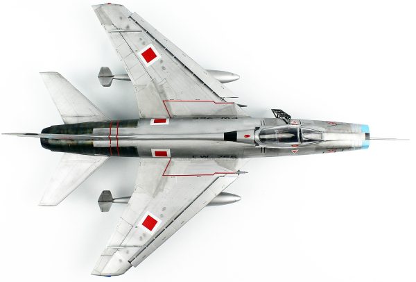 1/48 F-100D 112. Şeytan Filo Cengiz Topel Uçağı Hazır Savaş Uçağı Modeli - Görsel 5