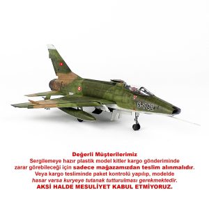 1/48 F-100D 182 Filo Diyarbakır Hazır Savaş Uçağı Modeli