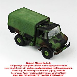 1/35 Unimog Revell Hazır Tank Maketi