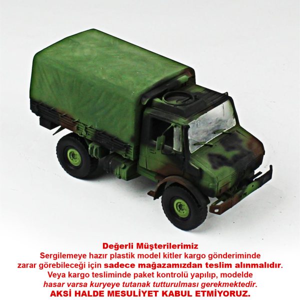 1/35 Unimog Revell Hazır Tank Maketi
