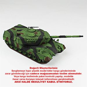 1/35 Leopard 1A4 Tamiya Hazır Tank Maketi