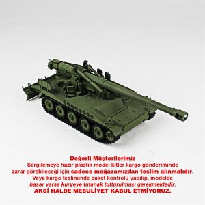 1/35 M110 203 mm. Obüs Italeri Hazır Tank Maketi