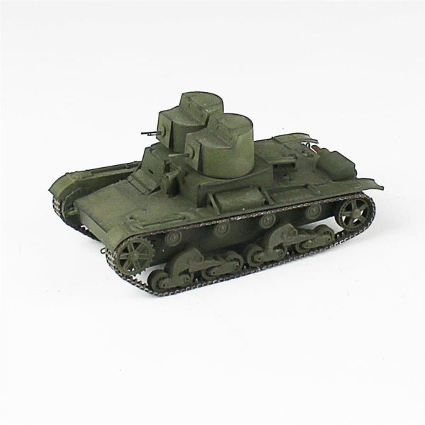 1/35 T-26 Hafif Tank Hobbyboss Hazır Tank Maketi - Görsel 2
