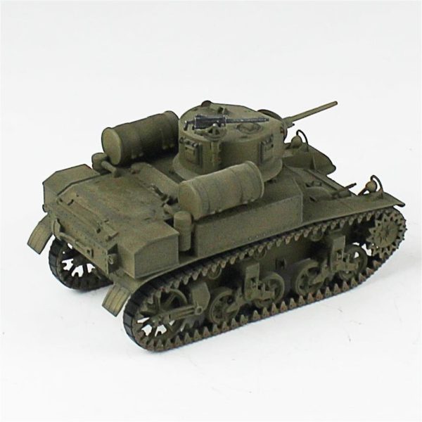 1/35 M3A1 Stuart Italeri Hazır Tank Maketi - Görsel 4