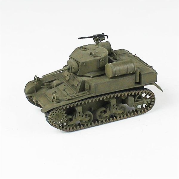 1/35 M3A1 Stuart Italeri Hazır Tank Maketi - Görsel 2