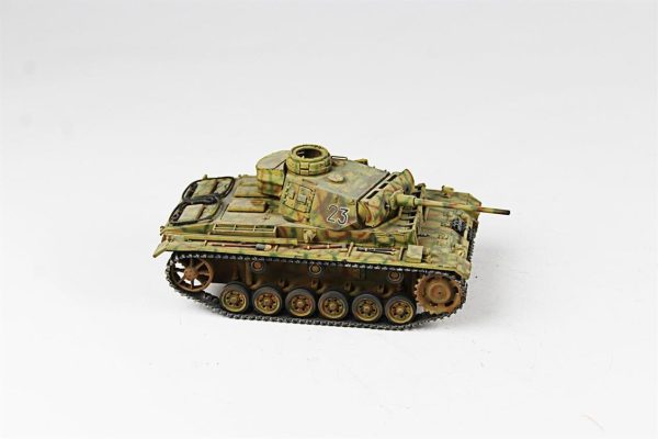 1/35 Panzer III Academy Hazır Tank Maketi - Görsel 6