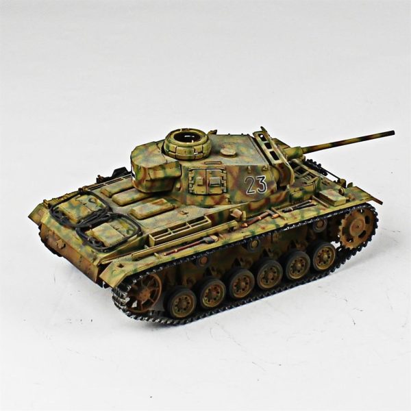 1/35 Panzer III Academy Hazır Tank Maketi - Görsel 4