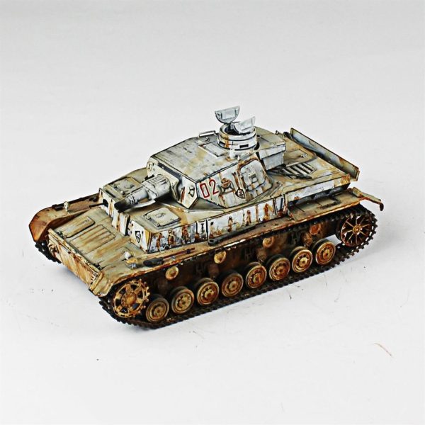 1/35 Panzer IV Ausf D Tamiya Hazır Tank Maketi - Görsel 2