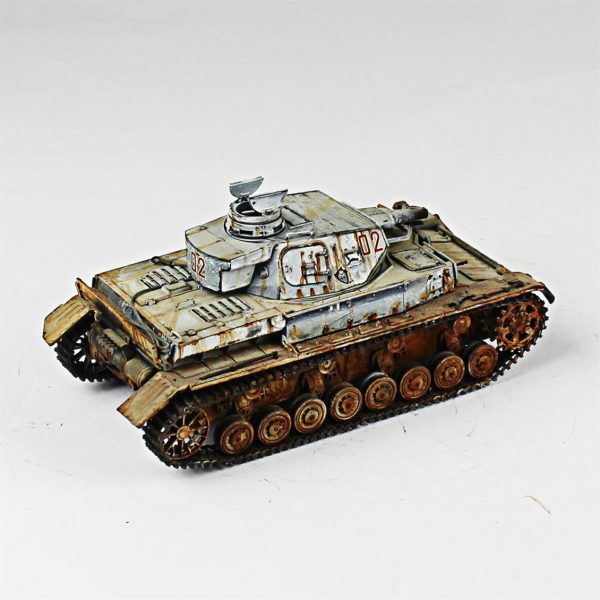 1/35 Panzer IV Ausf D Tamiya Hazır Tank Maketi - Görsel 4