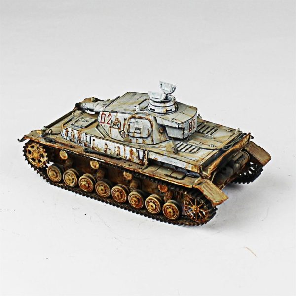 1/35 Panzer IV Ausf D Tamiya Hazır Tank Maketi - Görsel 3