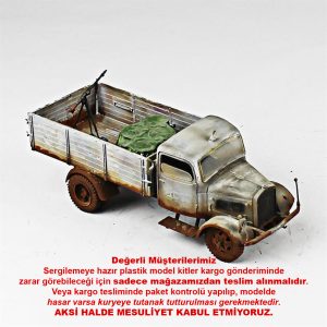 1/35 Mercedes-Benz Kamyon Italeri Hazır Tank Maketi