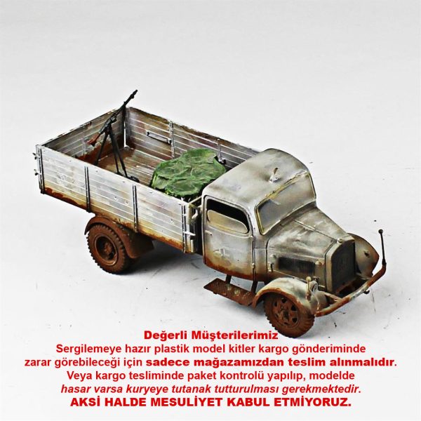 1/35 Mercedes-Benz Kamyon Italeri Hazır Tank Maketi