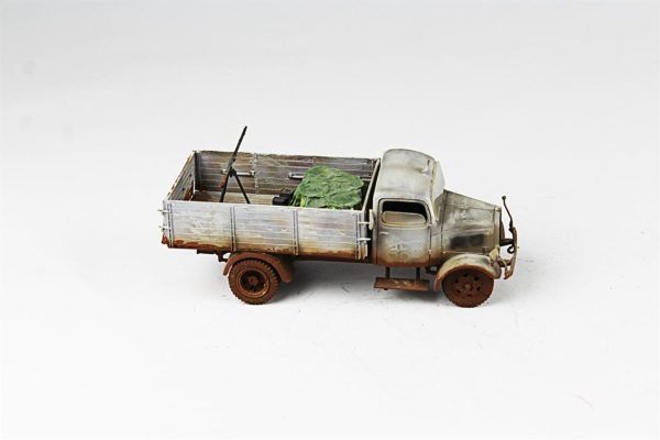 1/35 Mercedes-Benz Kamyon Italeri Hazır Tank Maketi - Görsel 7