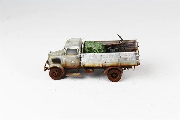 1/35 Mercedes-Benz Kamyon Italeri Hazır Tank Maketi - Görsel 6