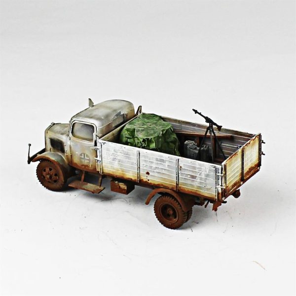 1/35 Mercedes-Benz Kamyon Italeri Hazır Tank Maketi - Görsel 3