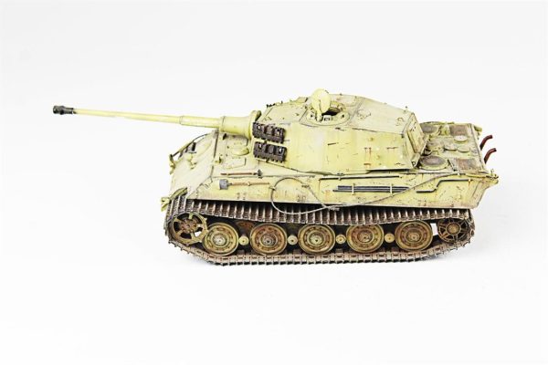 1/35 King Tiger Tamiya Hazır Tank Maketi - Görsel 6