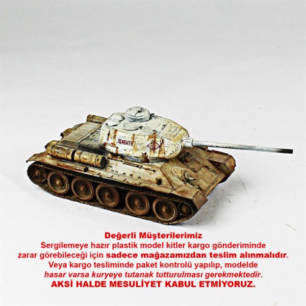 1/35 T-34/85 Tamiya Hazır Tank Maketi