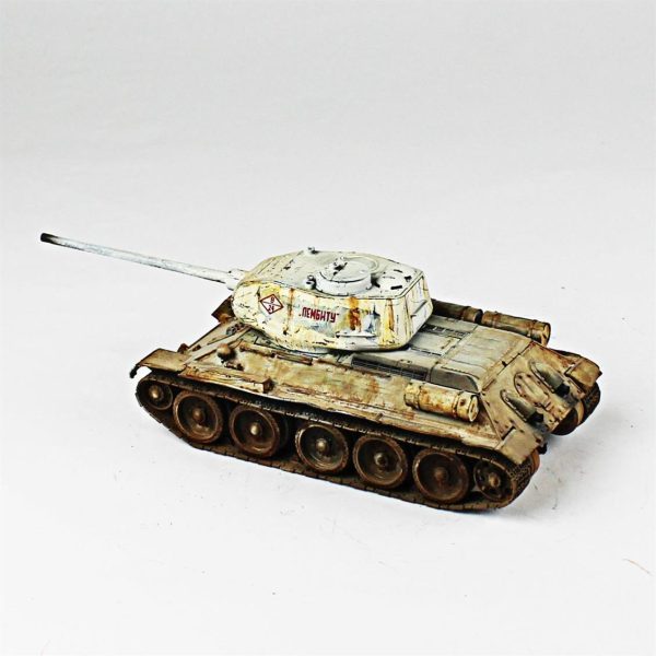 1/35 T-34/85 Tamiya Hazır Tank Maketi - Görsel 3