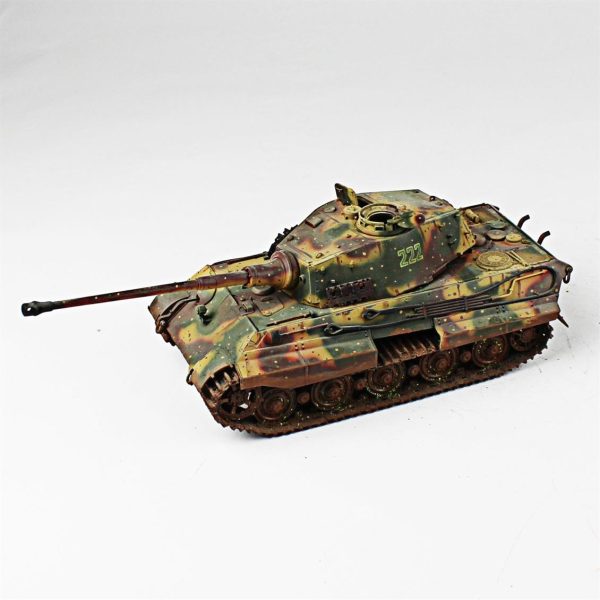 1/35 King Tiger Tamiya Hazır Tank Maketi - Görsel 2