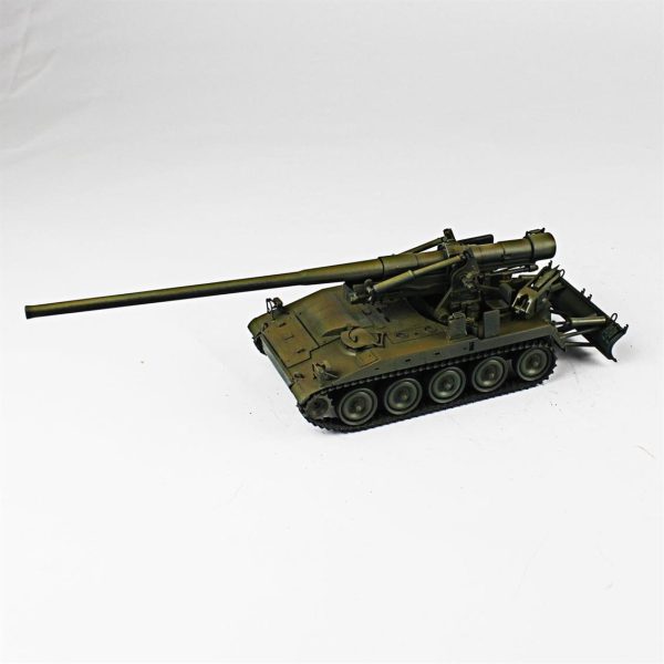 1/35 M107 175 mm. KMS Italeri Hazır Tank Maketi - Görsel 2