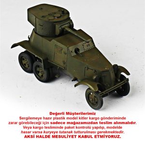 1/35 BA-6 Zvezda Hazır Tank Maketi