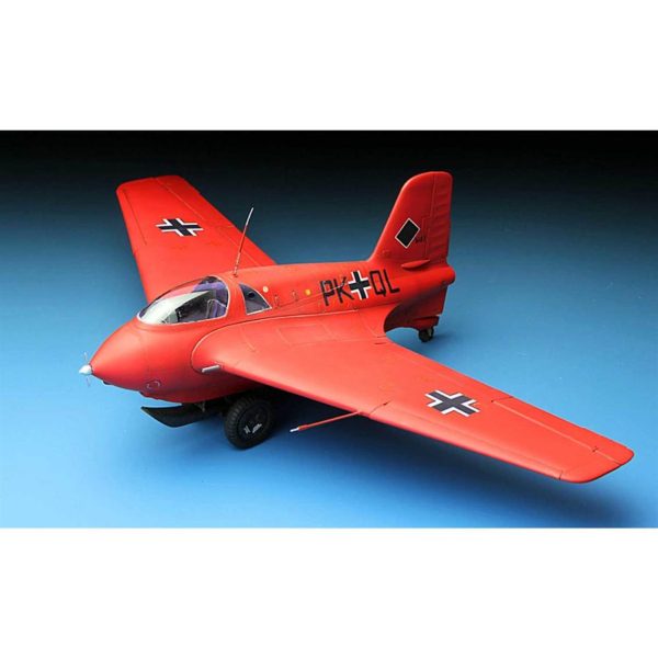 1/32 Messerschmitt Me163B (Komet) Savaş Uçağı Maketi, Meng QS001 - Görsel 7