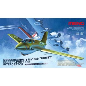 1/32 Messerschmitt Me163B (Komet) Savaş Uçağı Maketi, Meng QS001