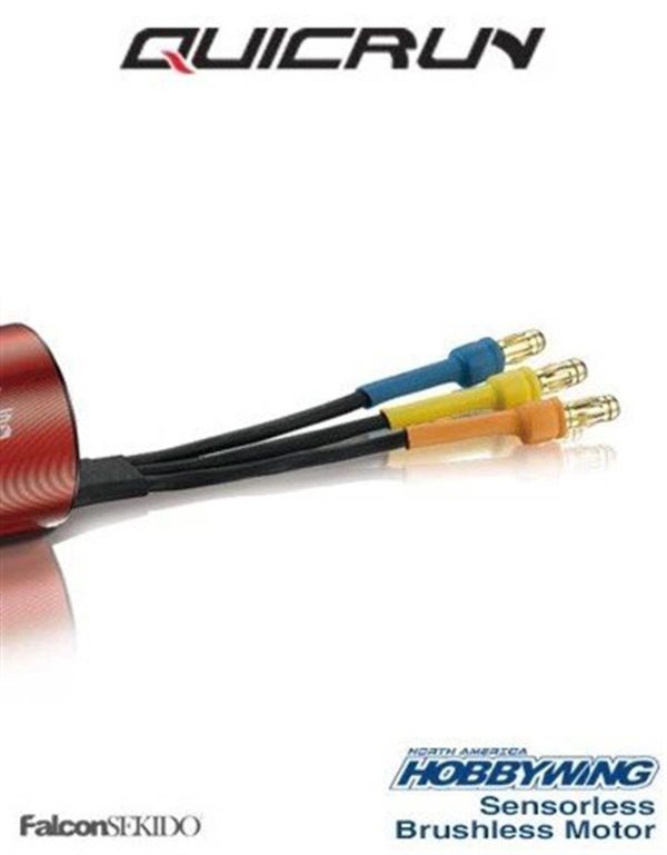 QuicRun Serisi 4500KV Fırçasız Araba Motoru, Hobbywing 30404001 - Görsel 2