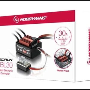 Quicrun WP 16BL30 (2-3S) ESC ESC, Hobbywing 30110000