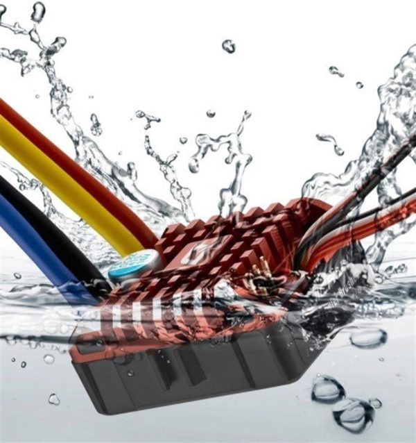 QuicRun Wp 1080 Crawler Fırçalı Motoru için ESC, Hobbywing 30112750 - Görsel 2