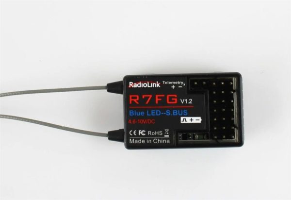 7 Kanal 2.4G FPV Cyrolu Alıcı, Radiolink R7FG - Görsel 2