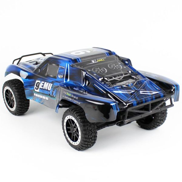 1/10 4WD Off Road Short Course Mavi Elektirikli RC Araba, Remo 1022B - Görsel 3