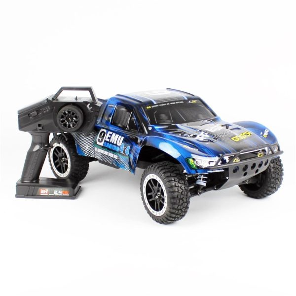 1/10 4WD Off Road Short Course Mavi Elektirikli RC Araba, Remo 1022B