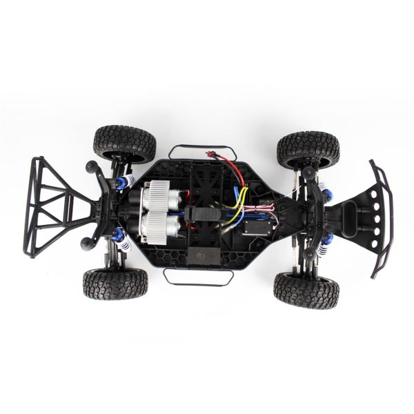 1/10 4WD Off Road Short Course Mavi Elektirikli RC Araba, Remo 1022B - Görsel 4