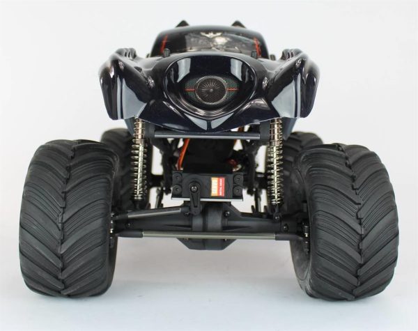 1/10 4WD Off Road Monster Truck (Batman) Fırçasız Elektirikli RC Araba, Remo 1096 - Görsel 4