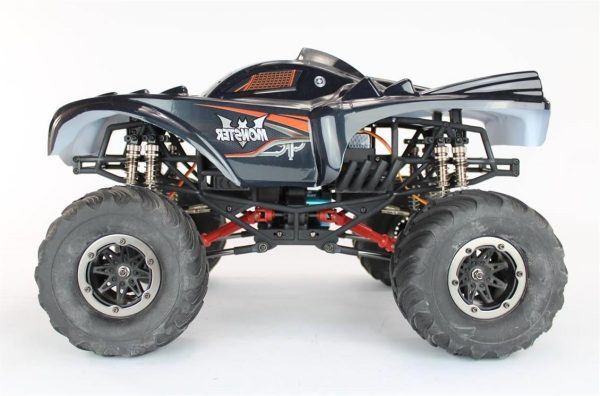 1/10 4WD Off Road Monster Truck (Batman) Fırçasız Elektirikli RC Araba, Remo 1096