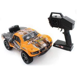 1/16 4WD Off Road Short Course Turuncu Fırçalı Elektirikli RC Araba, Remo 1621