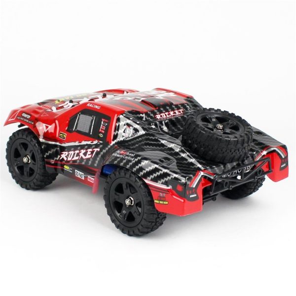 1/16 4WD Off Road Short Course Kırmızı Fırçasız Elektirikli RC Araba, Remo 1625 - Görsel 3