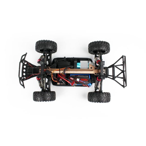 1/16 4WD Off Road Short Course Kırmızı Fırçasız Elektirikli RC Araba, Remo 1625 - Görsel 4